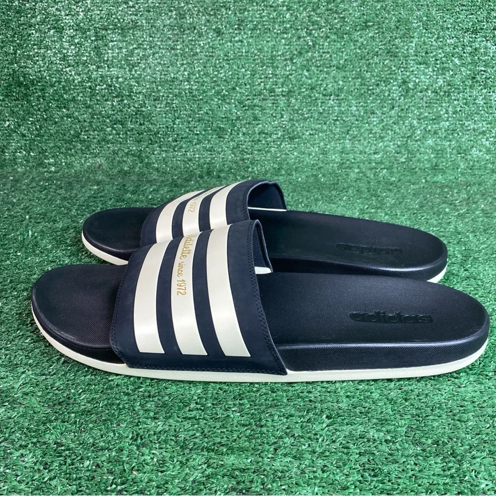 ADIDAS Adilette Comfort 50th Anniversary‎ Mens Size 18 Sandals Slipper GW5966